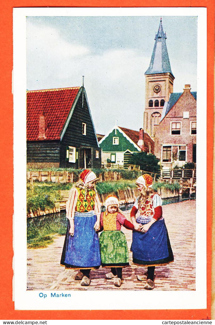 05043 ● D.B.M N° 69 Op MARKEN Noord-Holland Meisjes Van Marken 1930s Netherlands Nederland Pays-Bas - Marken