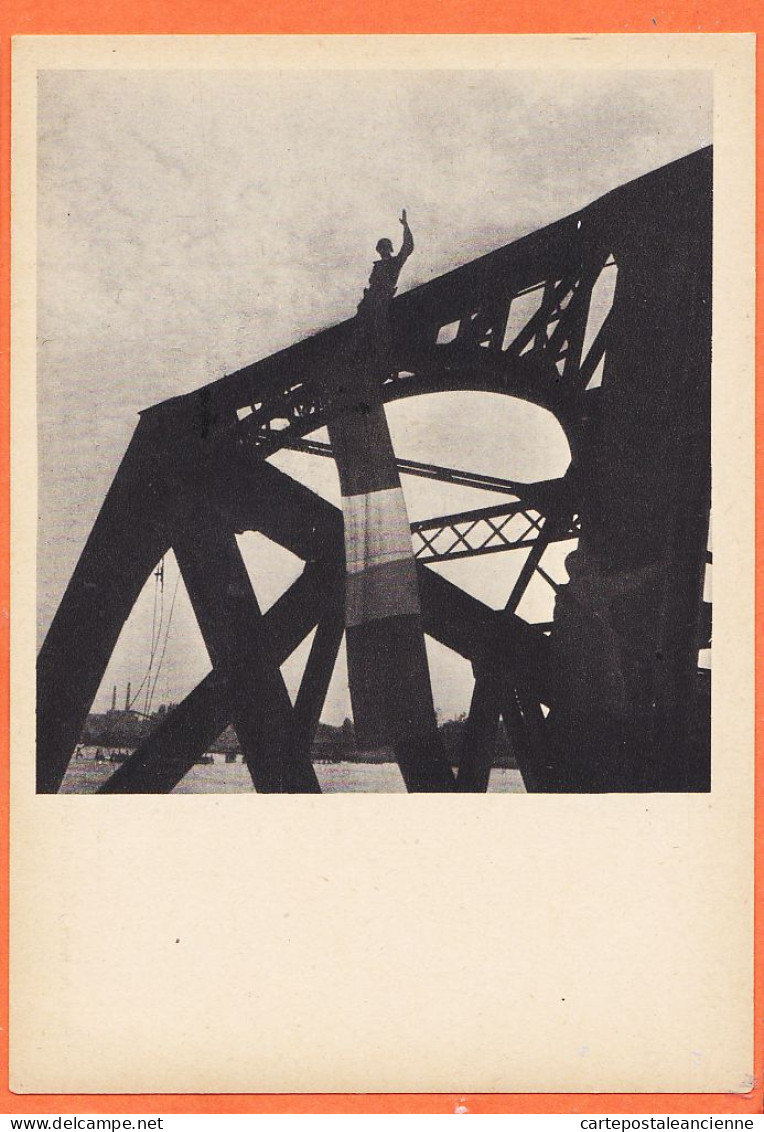 05271 ● Drapeau Libération STRASBOURG (67) Pont KEHL16 Avril 1945 Première Armée Française CpaWW2 Guerre 39-44 - Straatsburg