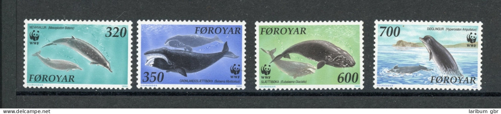 Färöer 203-206 Postfrisch Delfine #JJ956 - Féroé (Iles)