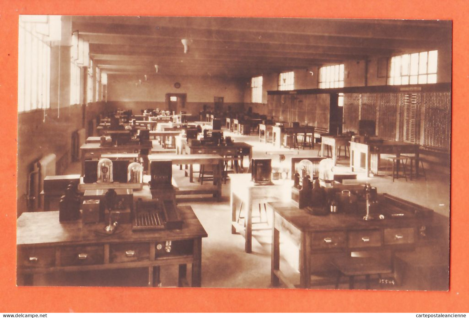 05478 / ⭐ ◉ 92-MALAKOFF Banlieue Ouest Ecole Supérieure ELECTRICITE Salle Travaux Pratiques Mesures Electriques 1930s - Malakoff