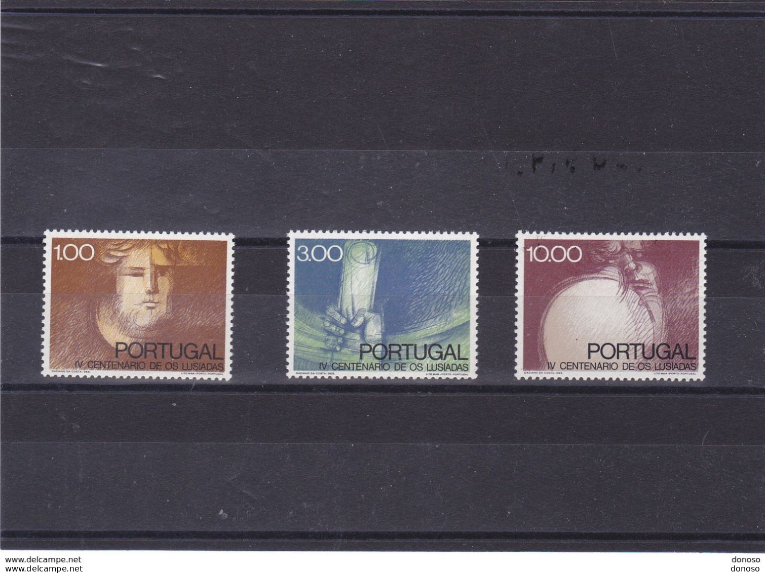 PORTUGAL 1972 LUSIADES DE CAMOENS Yvert 1173-1175 NEUF** MNH Cote 4 Euros - Unused Stamps