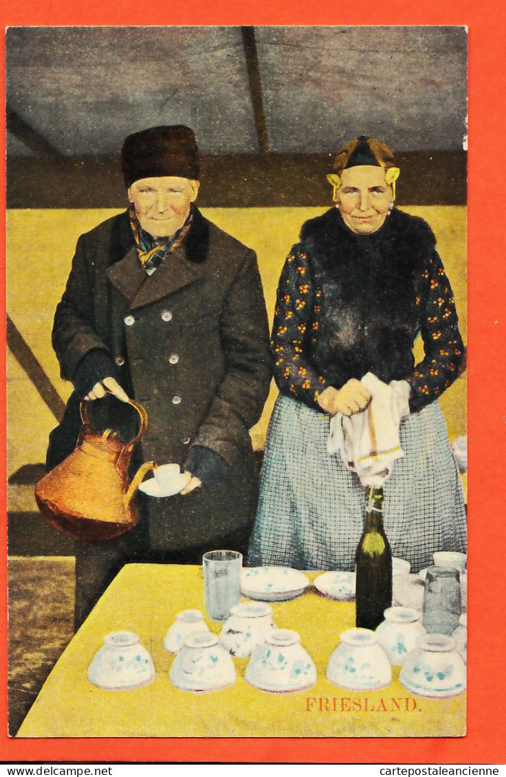 05089 ● Man En Vrouw Van Traditionele FRIESLAND-klederdracht 1910s Nederland Niederlande Pays-Bas Nederlands  - Sonstige & Ohne Zuordnung