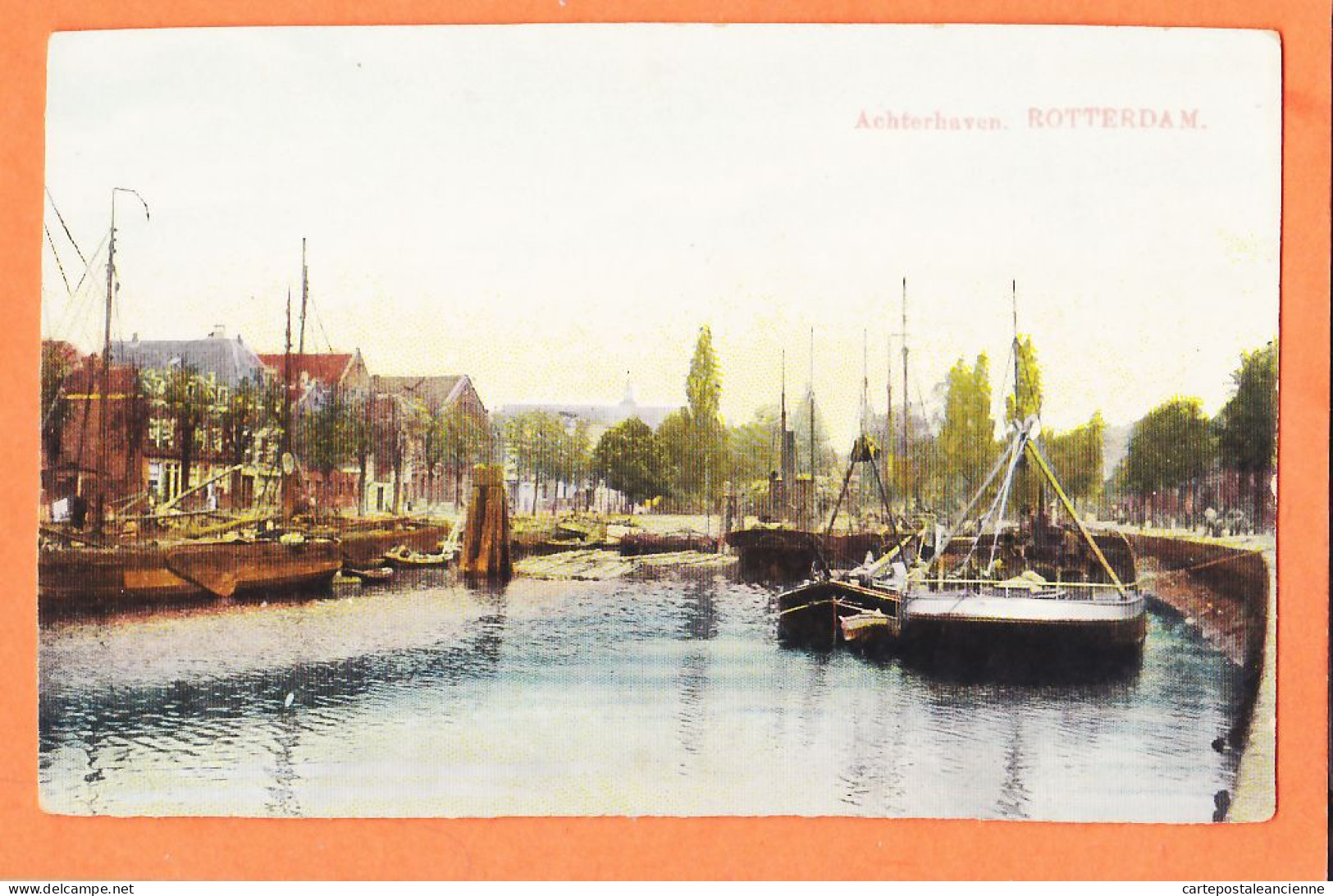 05072 ● ROTTERDAM Zuid-Holland Achterhaven Port Intérieur 1910s B.M.S Nederland Niederlande Pays-Bas Netherlands - Rotterdam
