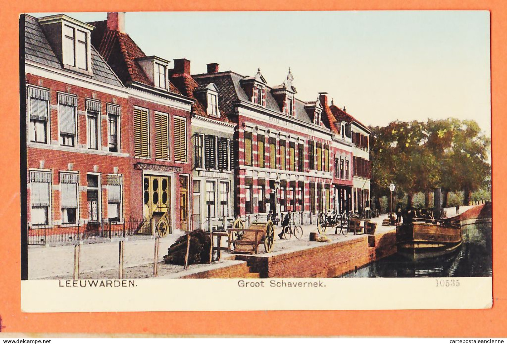 05055 ● LEEUWARDEN Friesland Groot SCHAVERNEK 1910s NAUTA 10535 Velsen Nederland Niederlande - Leeuwarden