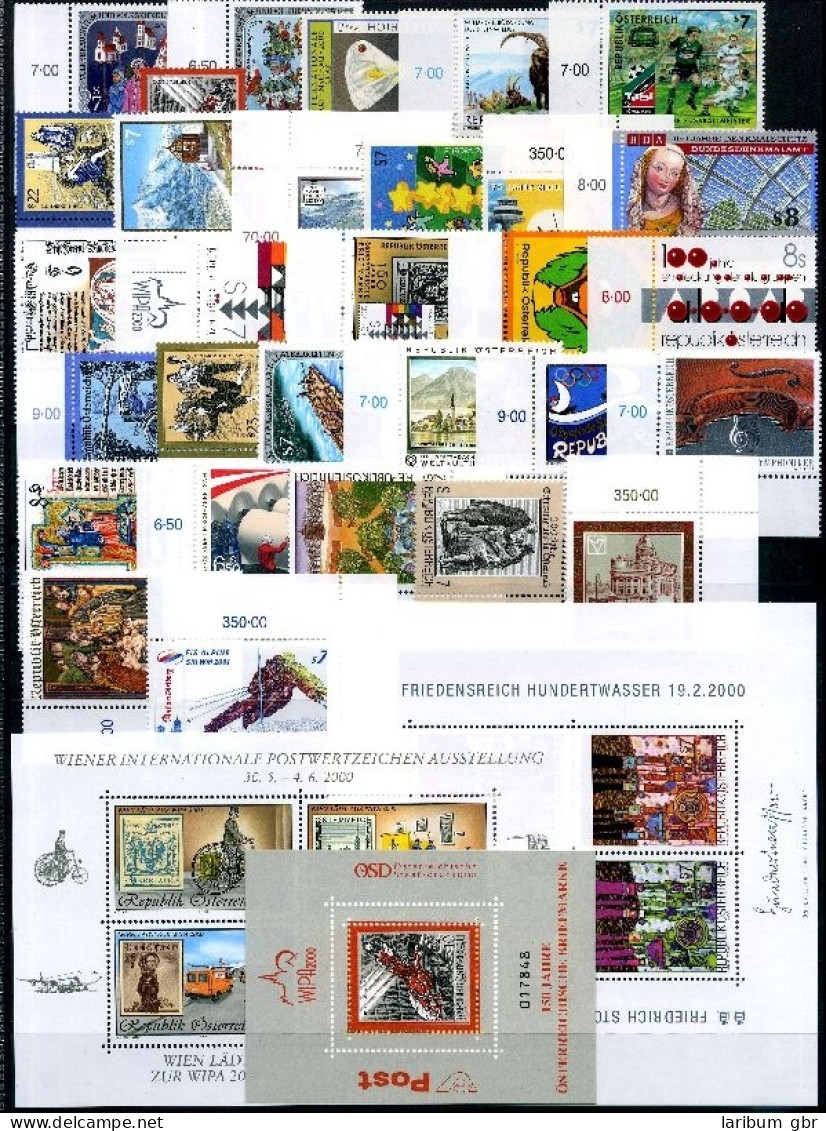 Österreich Jahrgang 2000 Postfrisch #IM404 - Sonstige & Ohne Zuordnung