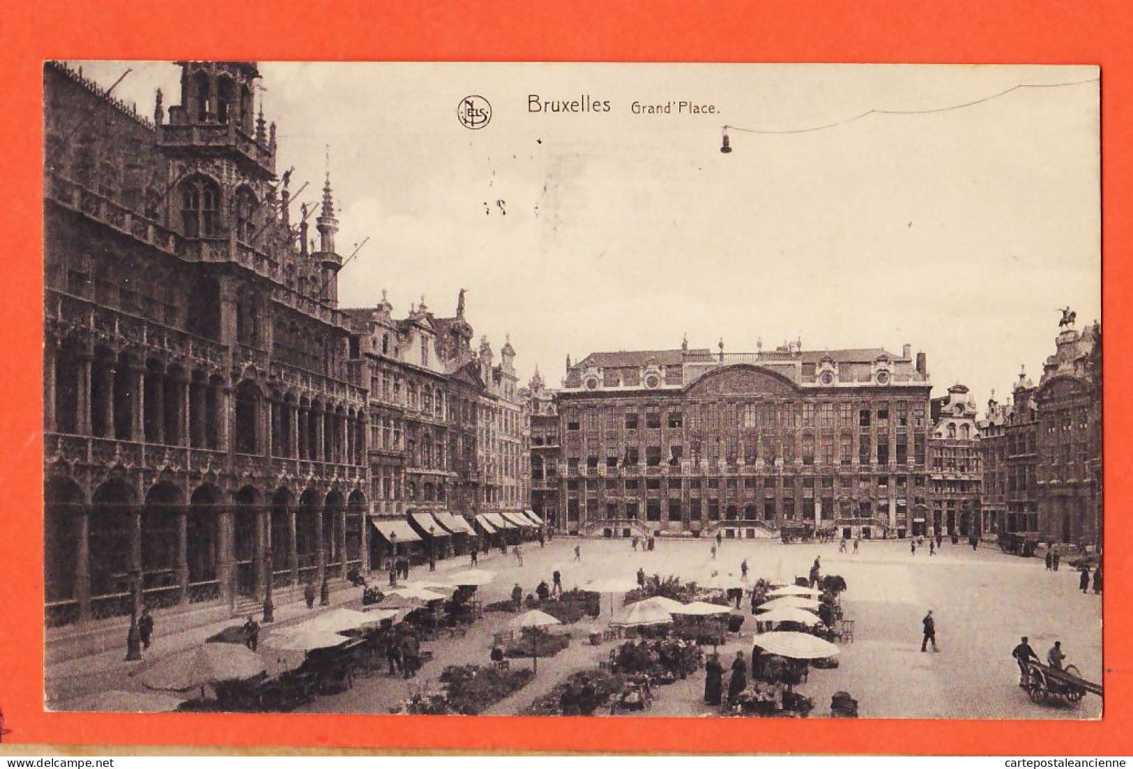 05115 ● BRUXELLES BRUSSEL Jour De Marché Grand' Place 1920s à Ph J STOK Den Haag  THILL Série 1 N° 29 Belgique Belgie - Monuments