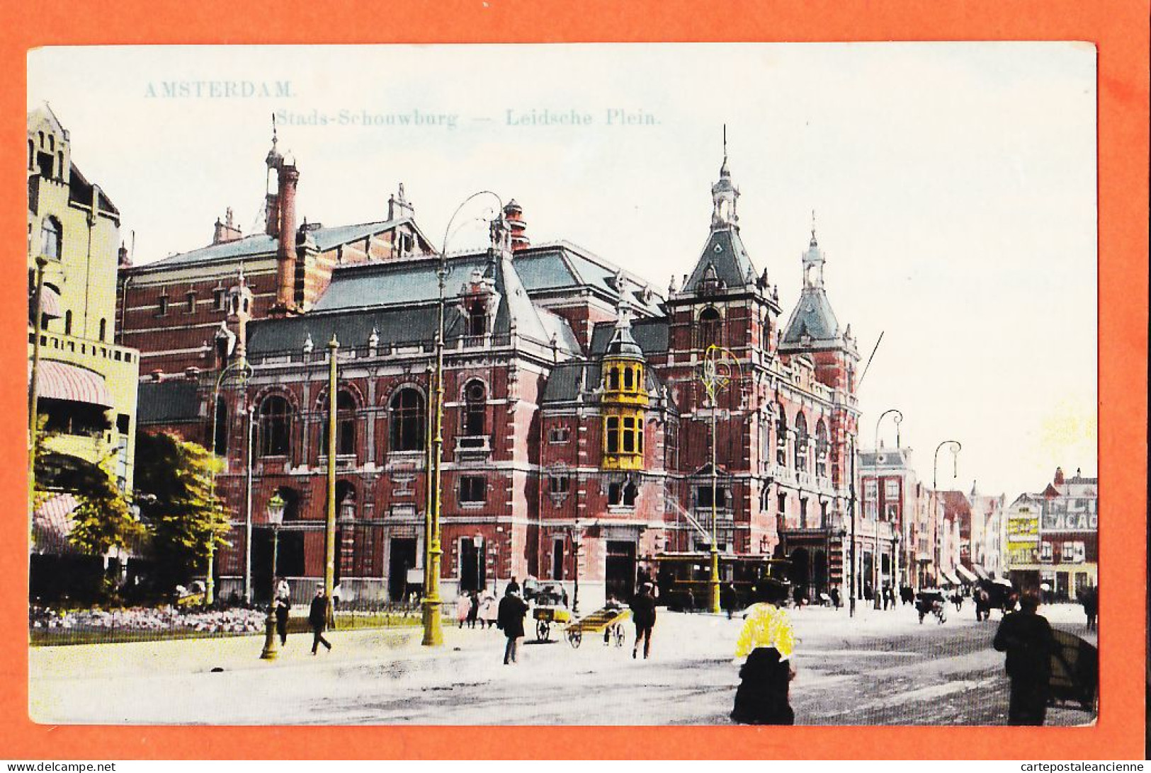 05069 / ⭐ ◉ AMSTERDAM Noord-Holland Stads-Schouwburg Leidsche Plein 1910s Nederland Niederlande Pays-Bas - Amsterdam