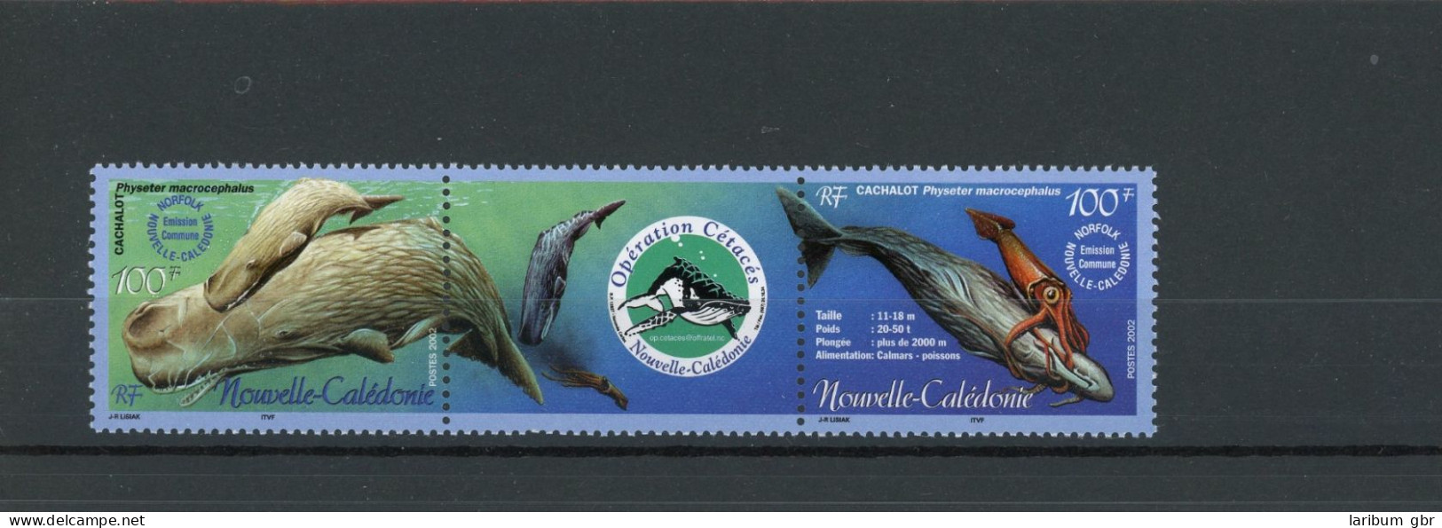 Neukaledonien Dreierstreifen 1278-1289 Postfrisch Fische #IN023 - Autres & Non Classés