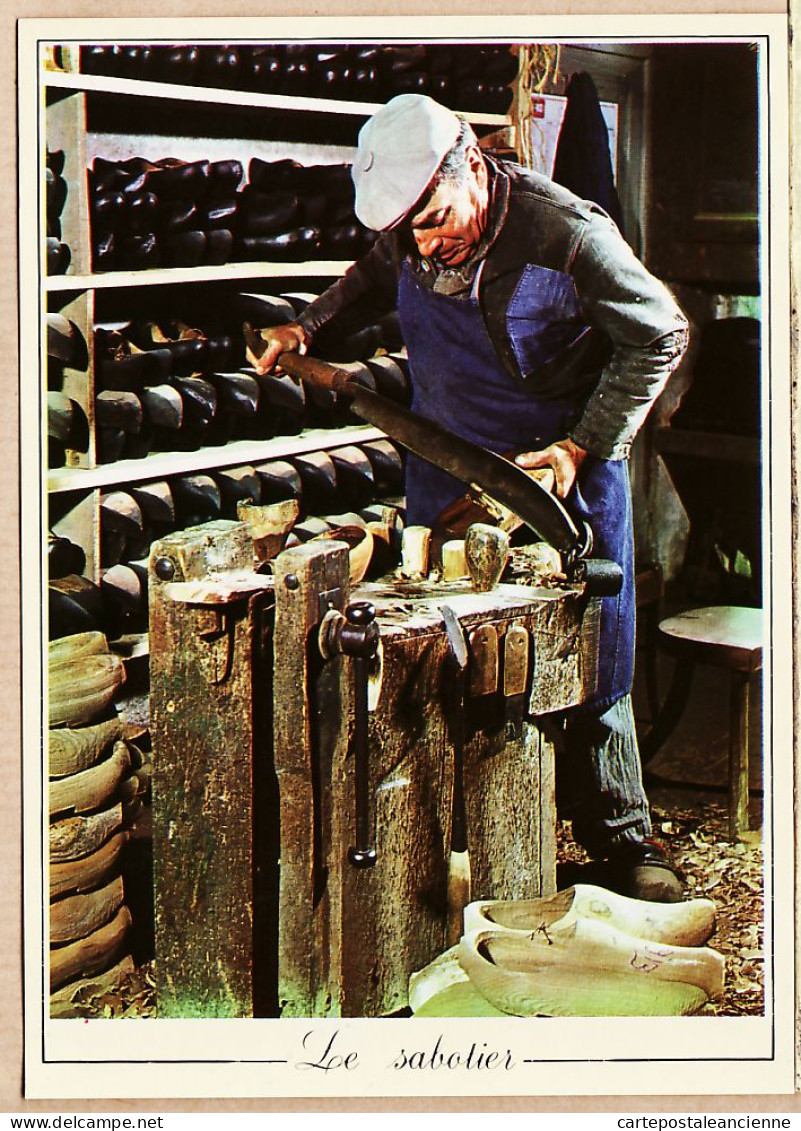 05458 / Nievre LE SABOTIER Artisan CPM 1980s Les METIERS D'ANTAN -  Editions Nivernaises COSNE COURS Sur LOIRE N°8 - Farmers