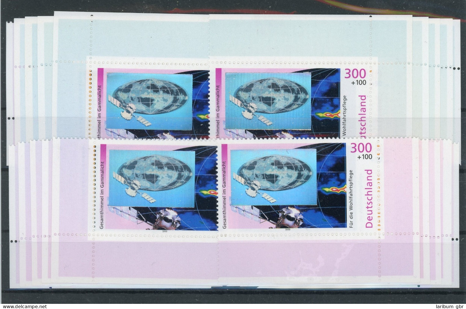 Bund 2077-2081 Postfrisch Alle 4 Ecken, Weltraum, Hologramm #HK554 - Other & Unclassified