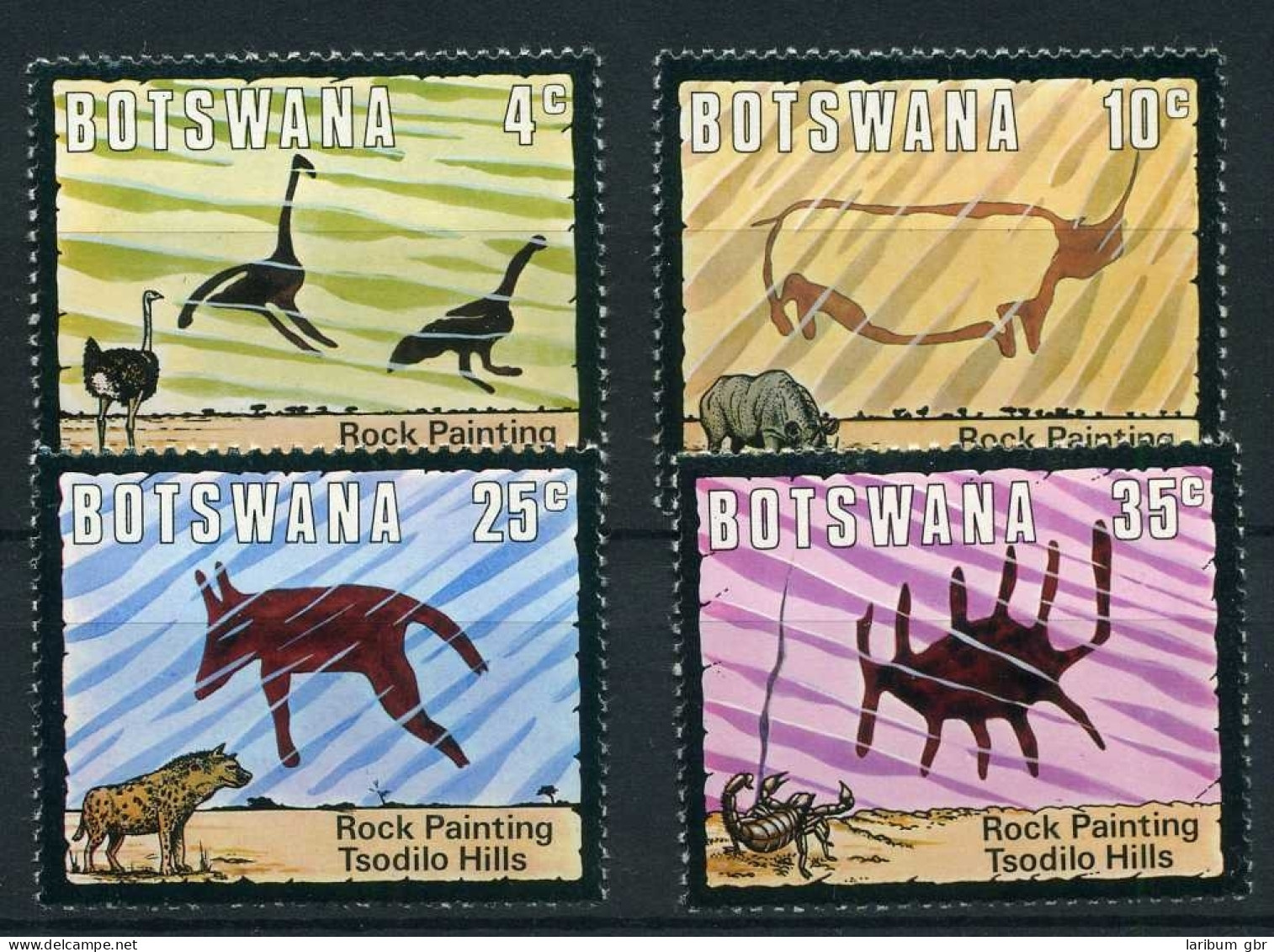 Botswana 136-139 Postfrisch Wildtiere #IM443 - Botswana (1966-...)
