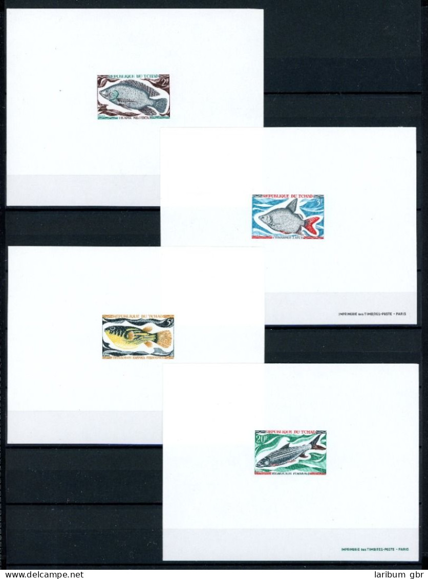 Tschad 282-285 Edl Postfrisch Fische #JP075 - Tschad (1960-...)