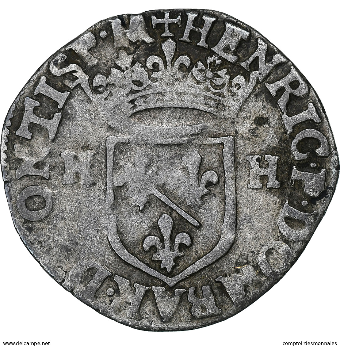 Principauté De Dombes, Henri II De Montpensier, Douzain, 1598, Trévoux - Autres & Non Classés