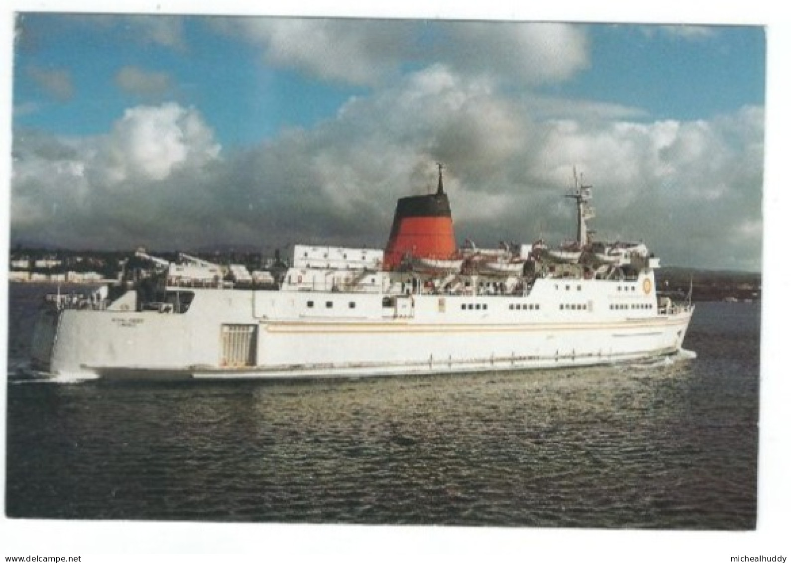 POSTCARD   SHIPPING  FERRY  ISLE OF MAN STEAM PACKET CO  KING ORRY - Ferries