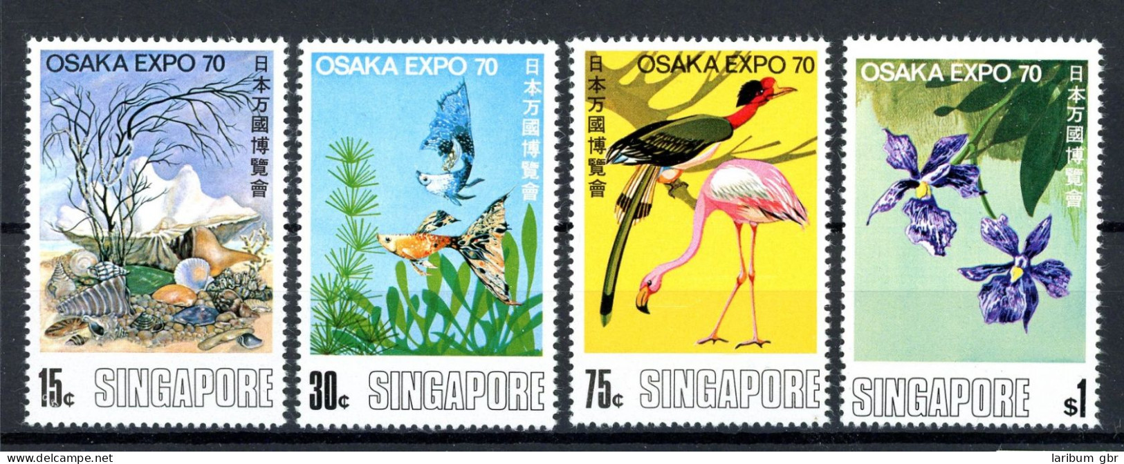 Singapur 112-115 Postfrisch Osaka Expo 1970 #JP139 - Singapour (1959-...)