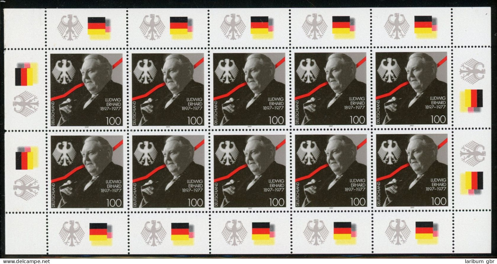 Bund Zehnerbogen 1904 Postfrisch #GK498 - Other & Unclassified