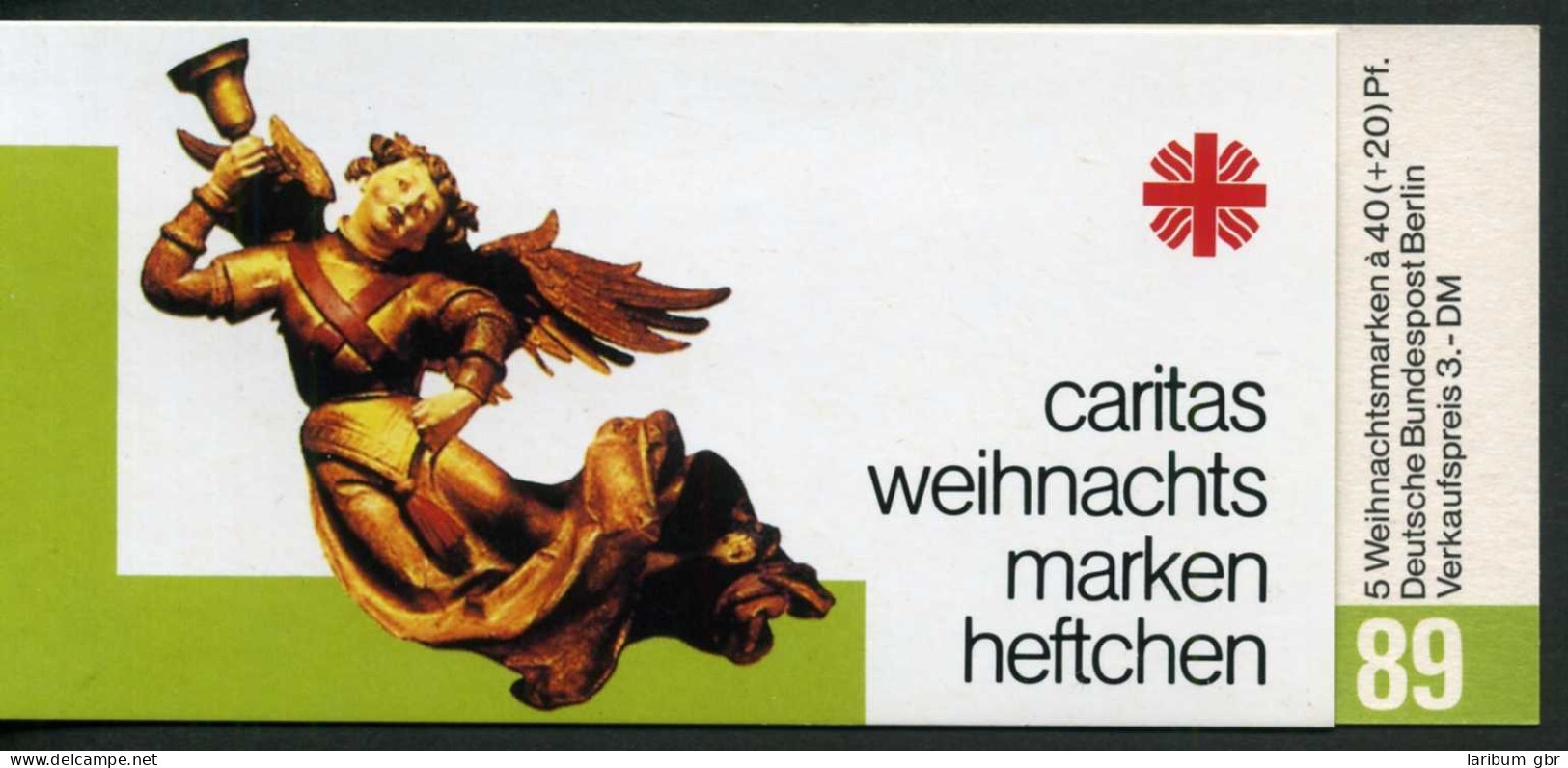 Berlin Caritas Markenheftchen 1989 858 Berlin Ersttagssonderstempel #IS700 - Carnets
