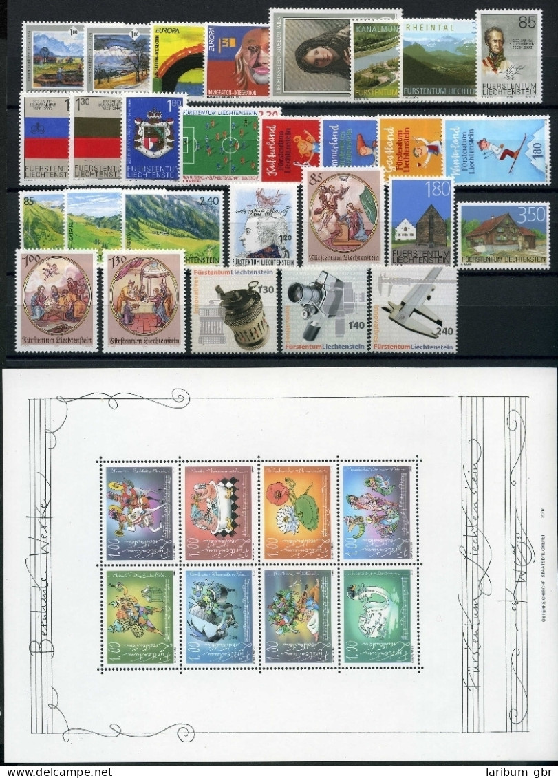 Liechtenstein Jahrgang 2006 1400-1435 Postfrisch #HU125 - Autres & Non Classés