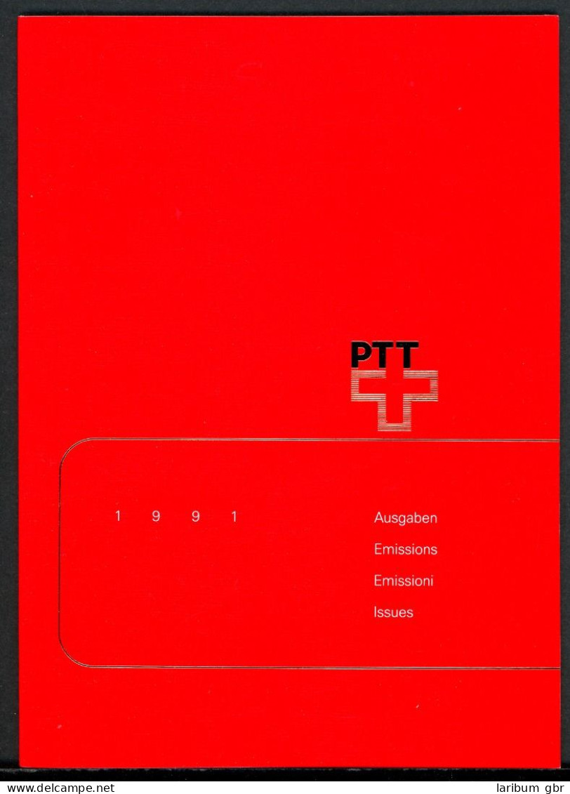 Schweiz Jahresmappe 1991 Gestempelt #HC263 - Autres & Non Classés