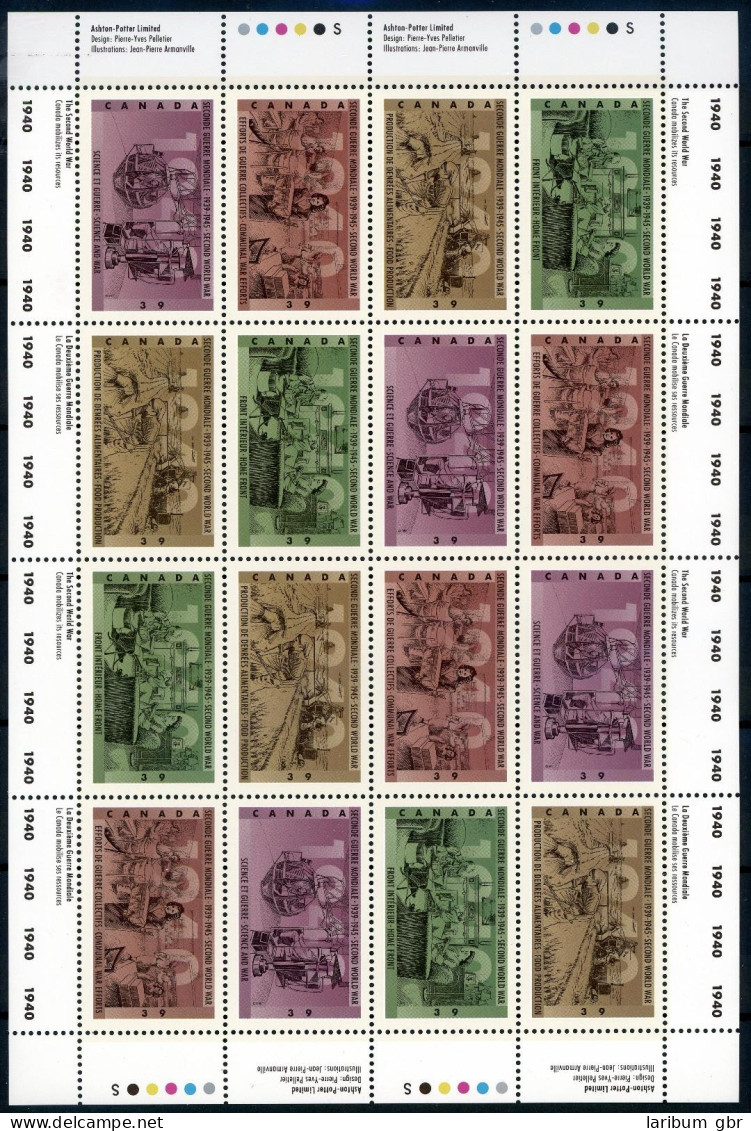 Kanada ZD-Bg 1206-1209 Postfrisch Krieg #IY258 - Otros & Sin Clasificación