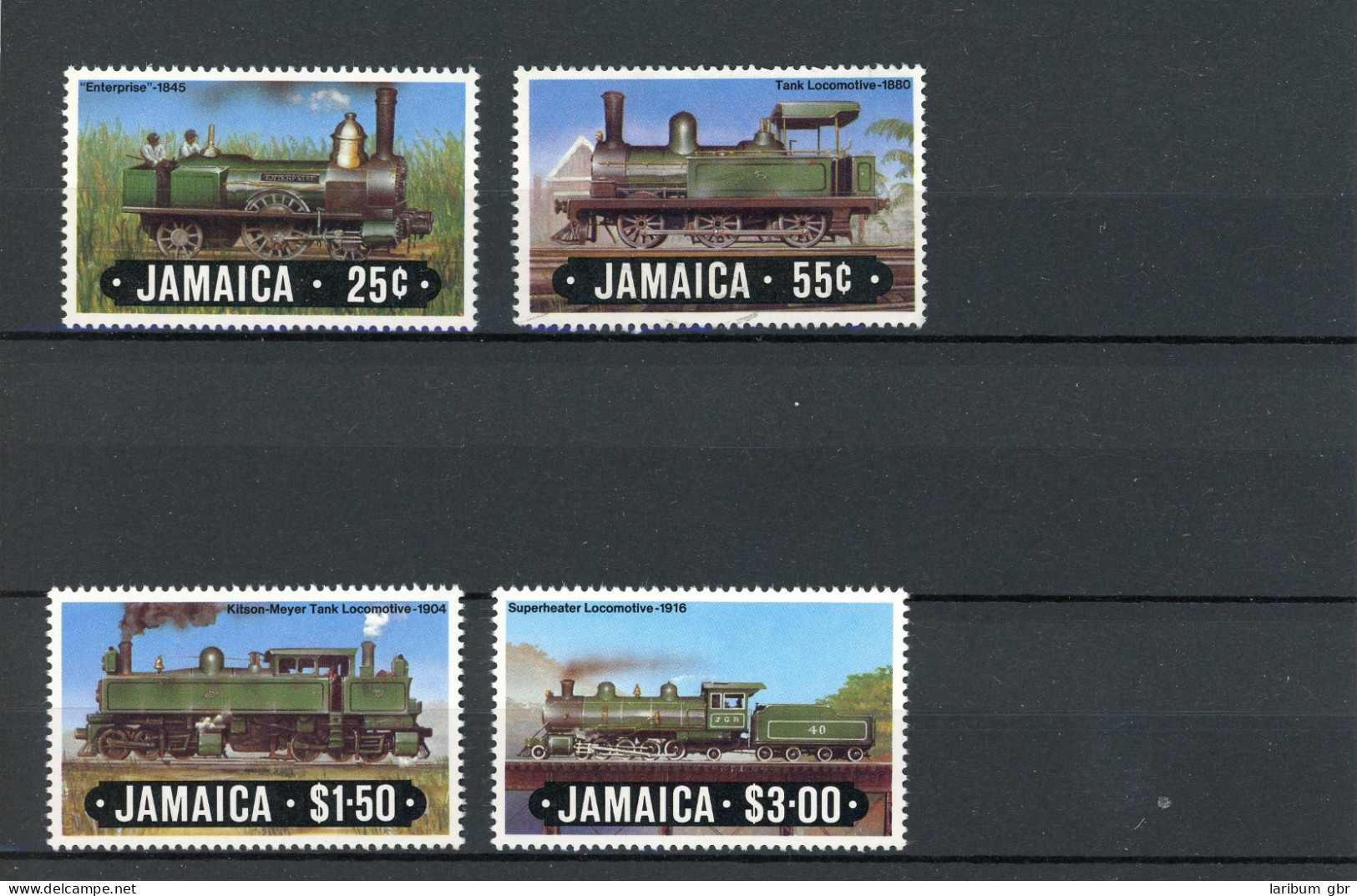 Jamaika 595-598 Postfrisch Eisenbahn #IV468 - Giamaica (1962-...)