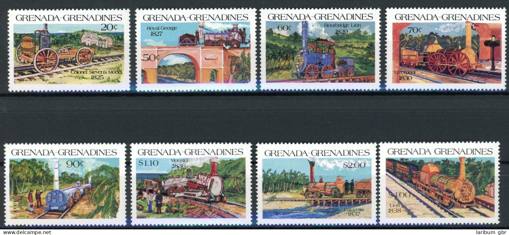 Grenada/ Grenadinen 629-636 Postfrisch Eisenbahn #IV403 - Grenada (1974-...)