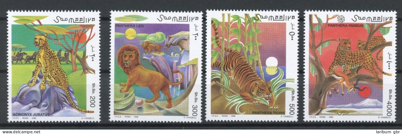 Somalia 696-99 Postfrisch Tiere #JK439 - Somalië (1960-...)