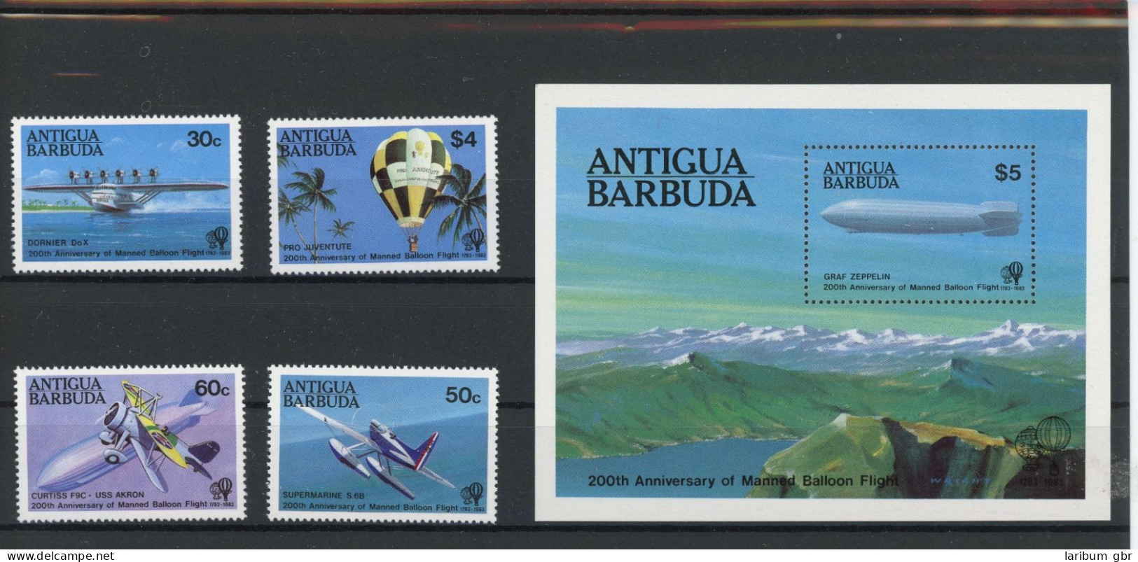 Antigua Barbuda 737-740, Block 72 Postfrisch Luftfahrt #JQ882 - Antigua Et Barbuda (1981-...)