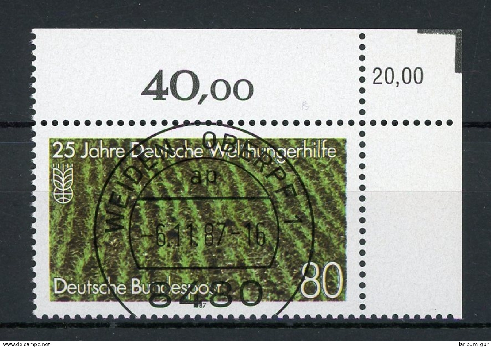 Bund 1345 KBWZ Gestempelt Weiden #IY172 - Used Stamps