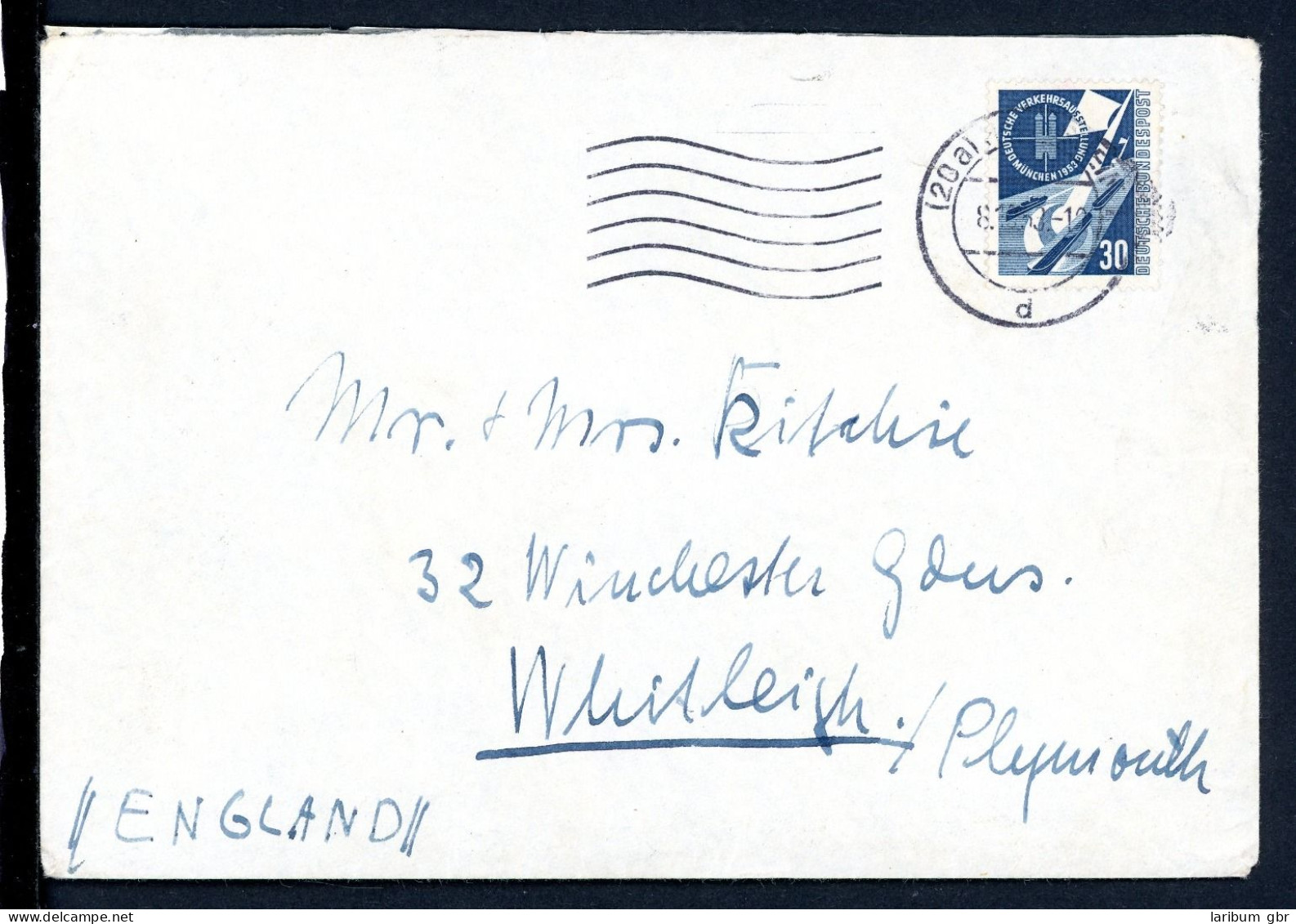 Bund 170 Einzelfrankatur #JP039 - Storia Postale