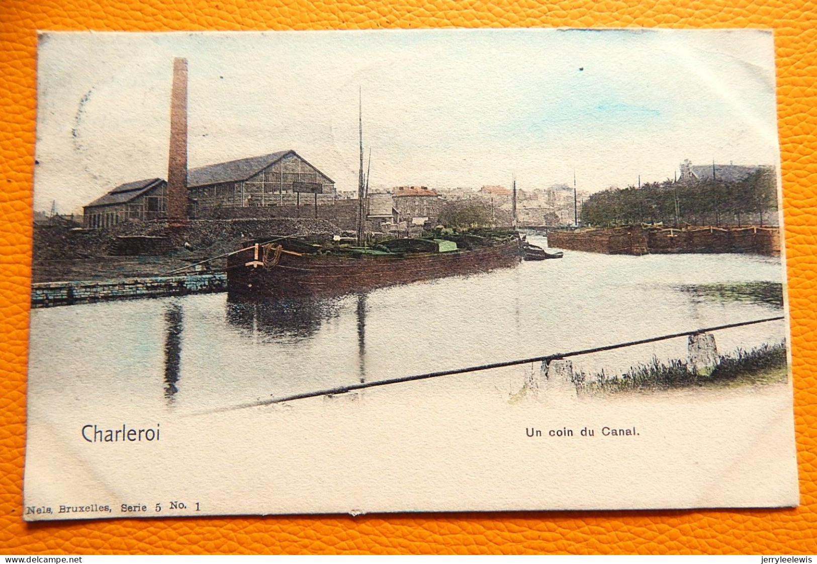 CHARLEROI  -  Un Coin Du Canal   - 1903 - Charleroi