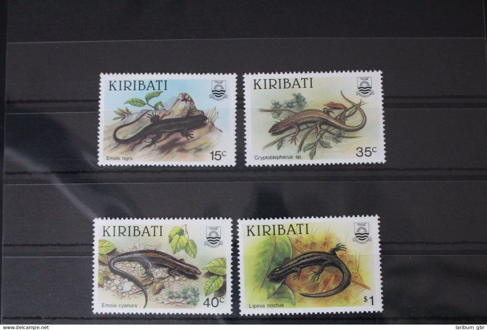 Kiribati 493-496 Postfrisch Reptilien #WC992 - Kiribati (1979-...)