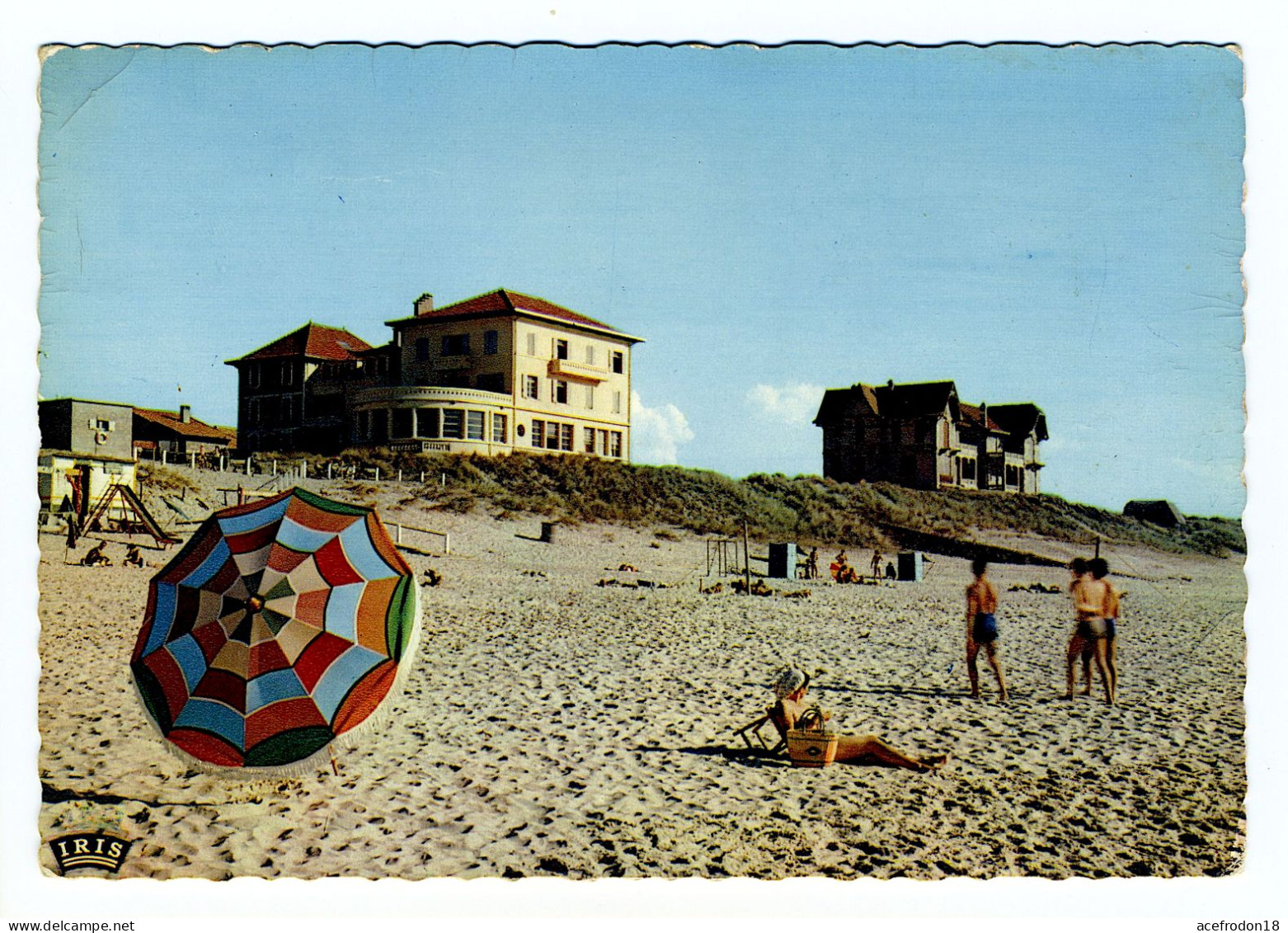 BISCARROSSE-PLAGE - La Plage Et L'Hôtel - Biscarrosse