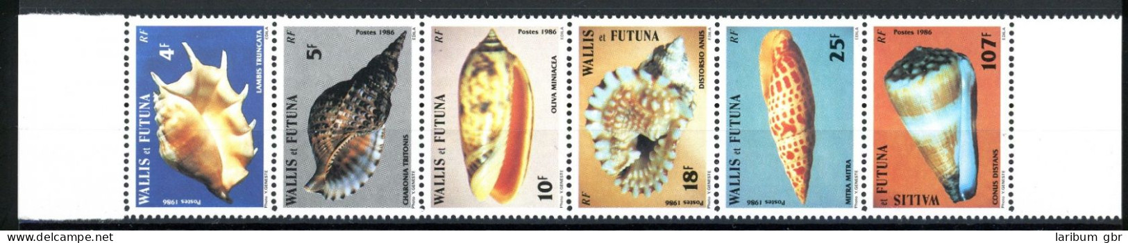 Wallis & Futuna 6er Str. 501-506 Postfrisch Muscheln/ Schnecken #JJ759 - Other & Unclassified
