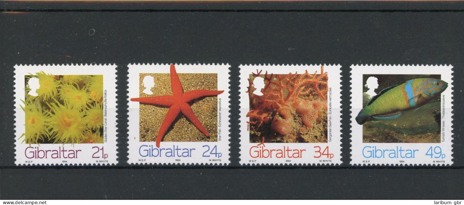 Gibraltar 696-99 Postfrisch Meerestiere #IJ457 - Gibraltar