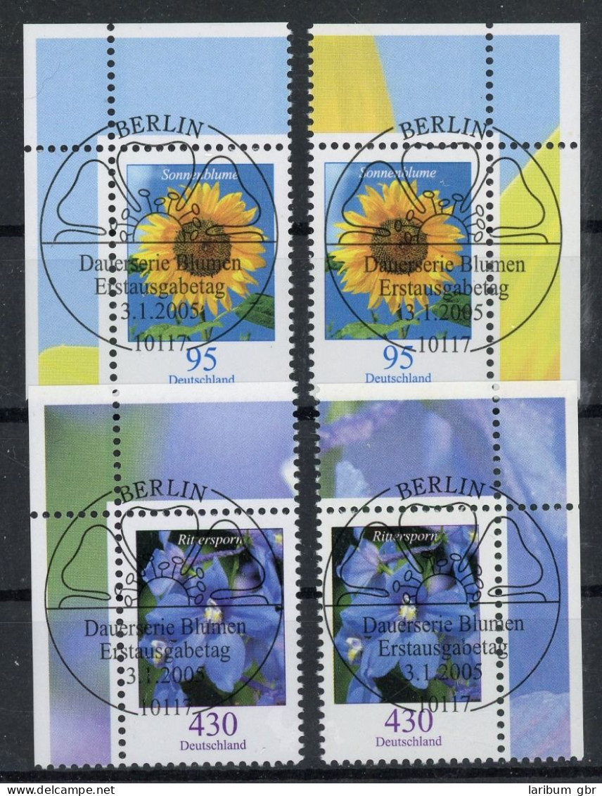 Bund 2434-2435 Berlin, Ecken 1+2 Ersttagssonderstempel #GK441 - Altri & Non Classificati