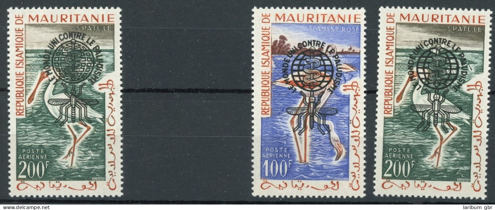 Mauretanien VIII Type I, VII-VIII Type II Postfrisch Malaria #GL693 - Mauritanie (1960-...)