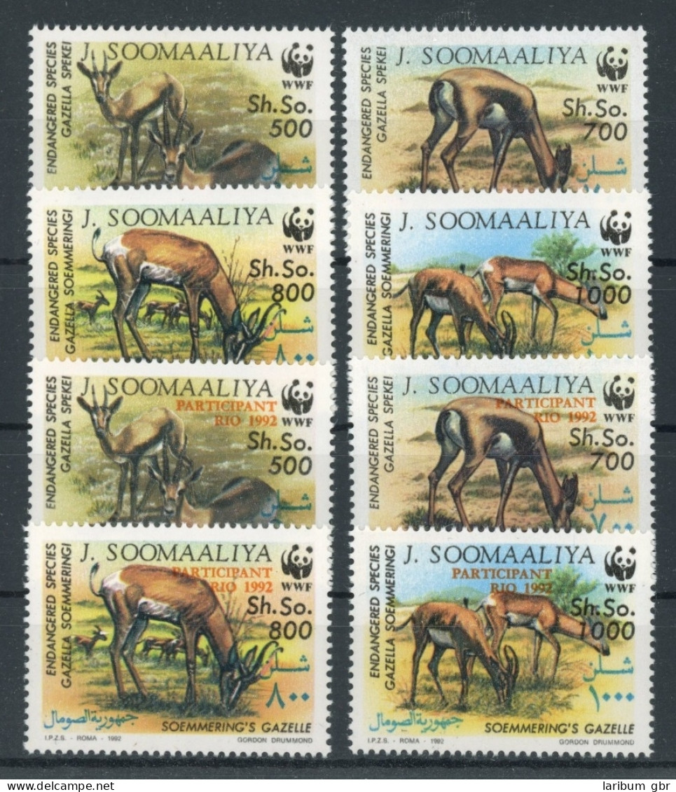 Somalia 436-439, 444-447 Postfrisch Wildtiere #JK932 - Somalia (1960-...)