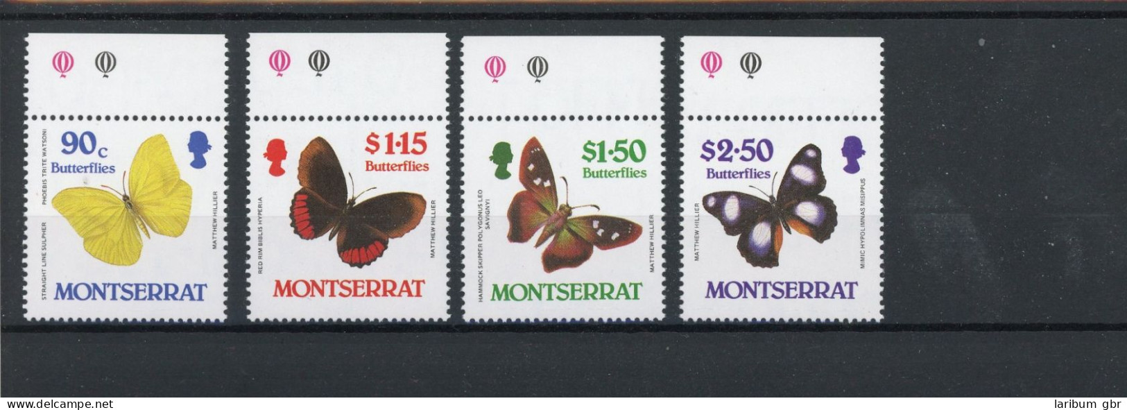 Montserrat 683-86 Postfrisch Schmetterlinge #JT990 - Anguilla (1968-...)