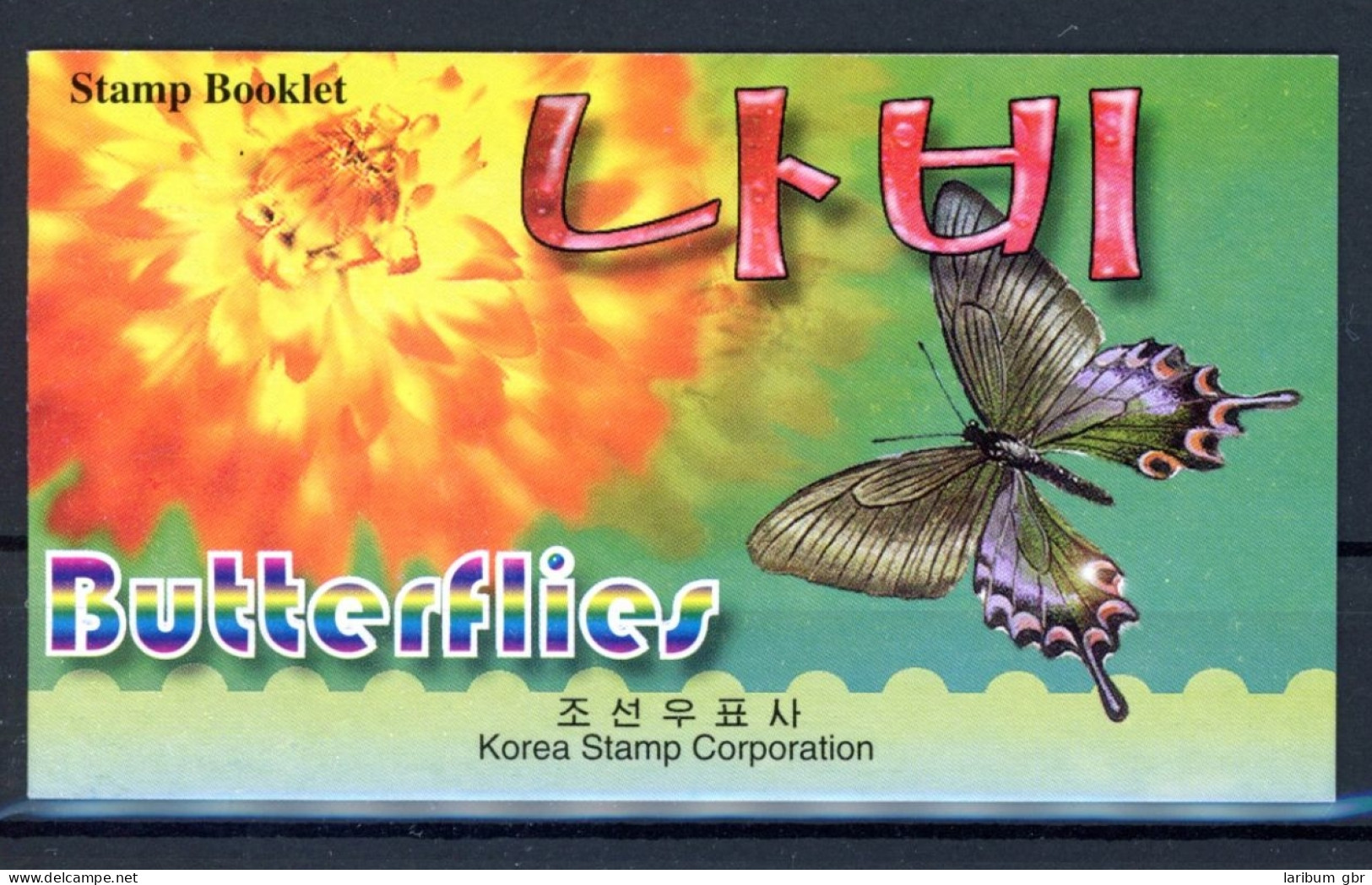 Korea M-Heft 4336-4339 Postfrisch Schmetterling #JT894 - Korea, North