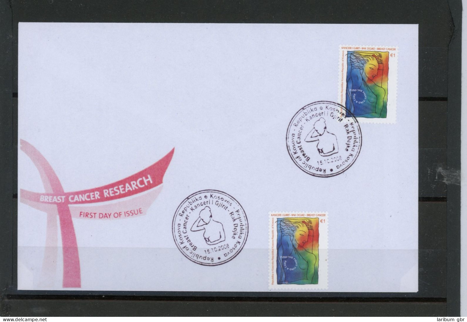 Kosovo 115 Krebshilfe Ersttagesbrief/FDC #JJ718 - Andere & Zonder Classificatie