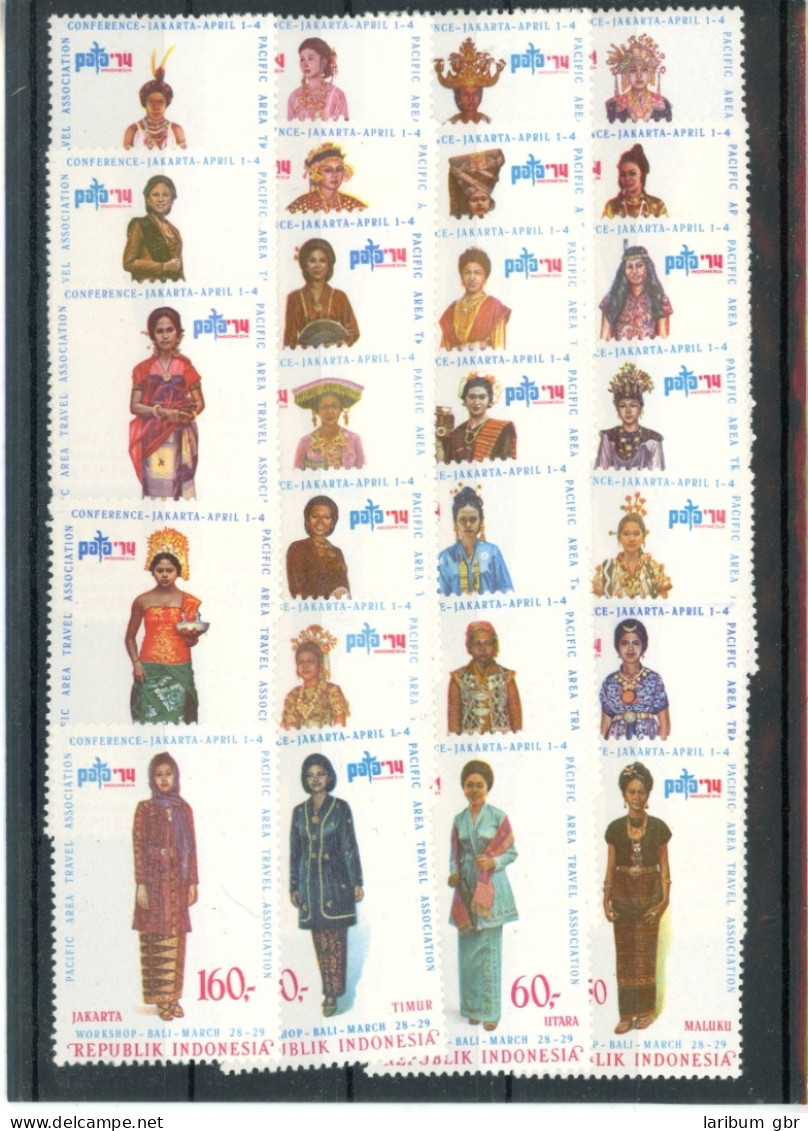 Indonesien 751-76 Postfrisch Trachten #JL275 - Indonesien