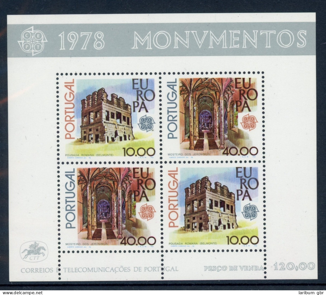 Portugal Block 23 Postfrisch Cept #JM455 - Other & Unclassified