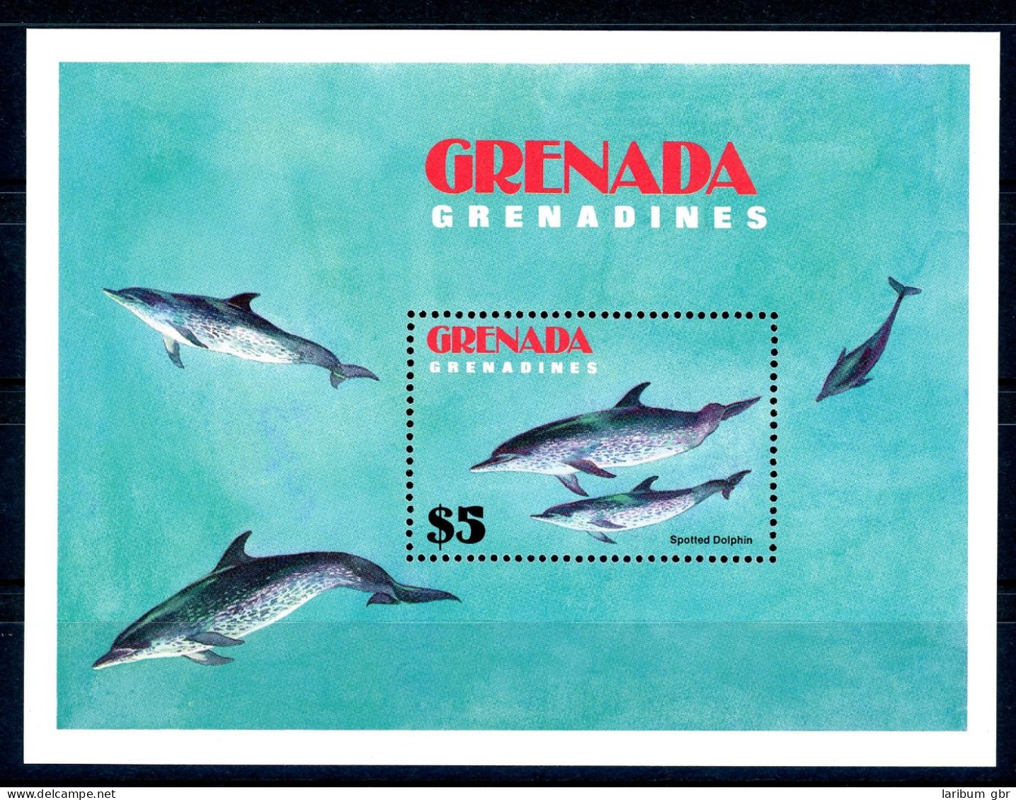 Grenada/ Grenadinen Block 71 Postfrisch Delfine #HK801 - Anguilla (1968-...)