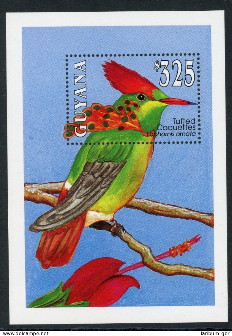 Guyana Block 244 Postfrisch Vögel #HE748 - Guyana (1966-...)