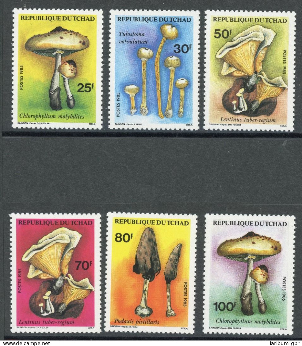 Tschad 1092-97 Postfrisch Pilze #HE765 - Tchad (1960-...)