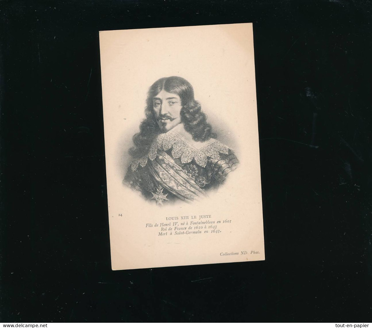 CPA  Histoire - Homme Célèbre - ND Photo - Louis XVIII Le Juste - Histoire