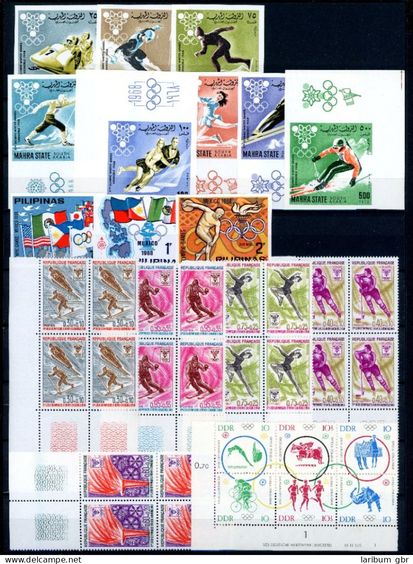 Lot Marken Motiv "Olympische Spiele" Postfrisch #JE670 - Other & Unclassified