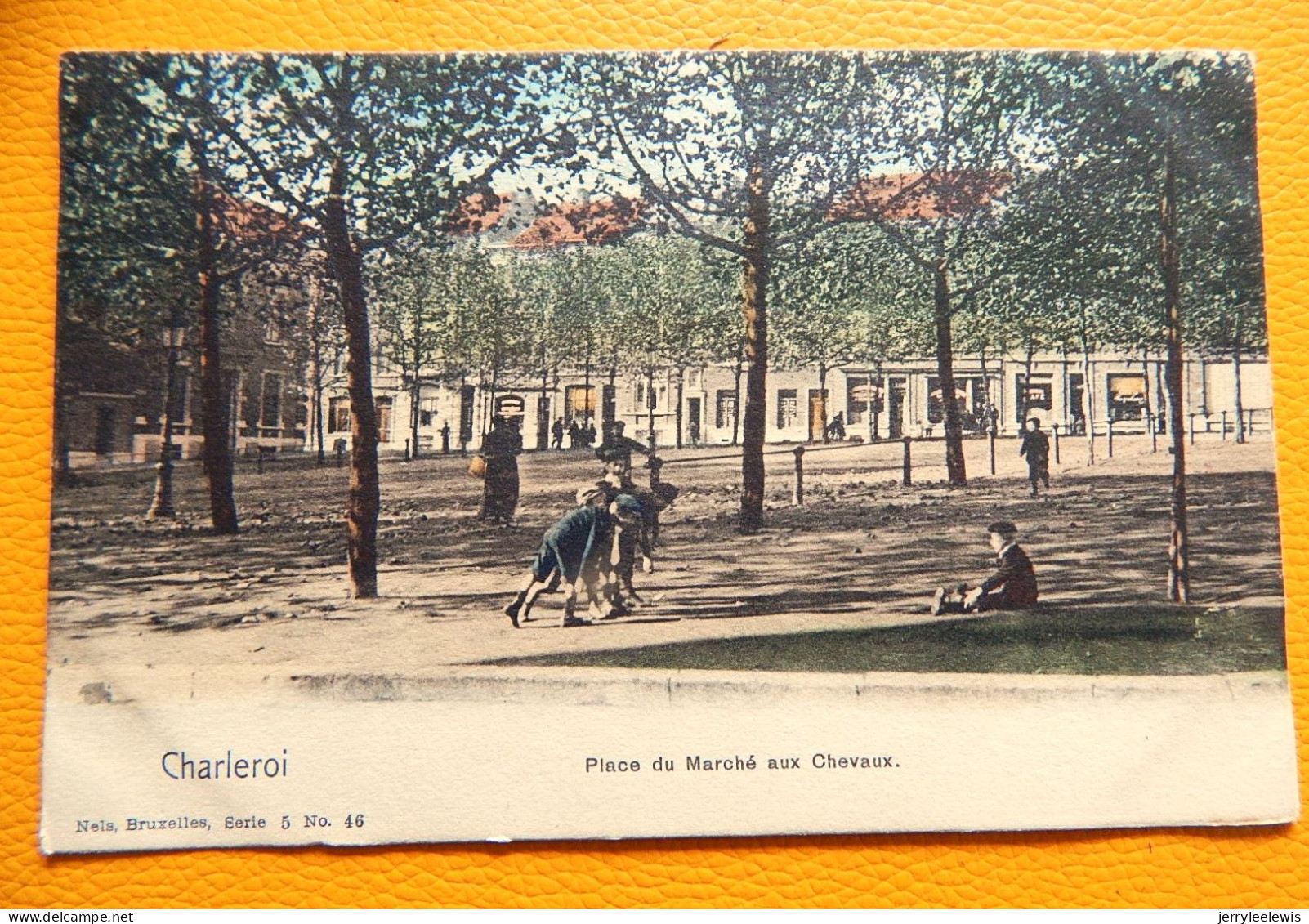 CHARLEROI  -  Place Du Marché Aux Chevaux   - 1903 - Charleroi