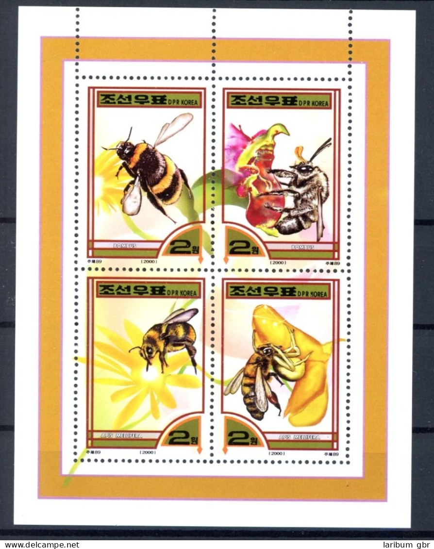 Korea Block 459 Postfrisch Biene #JT893 - Corée Du Nord